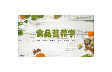 《食品营养学》系列讲座视频（沈阳师范大学）