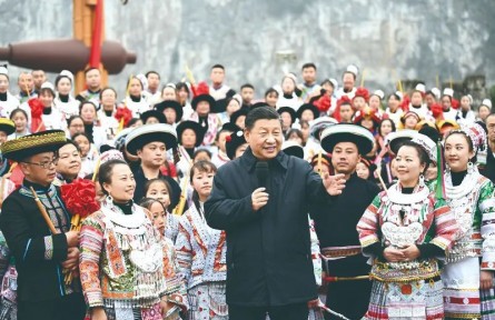 2021年总书记和人民在一起