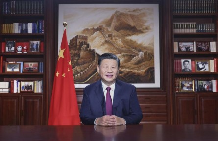 国家主席习近平发表二〇二二年新年贺词