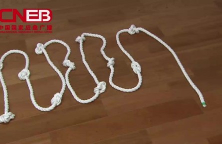 ​救生绳梯的制作方法