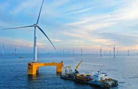 海上风电场 offshore wind farm