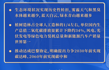 这十年，看中国经济和生态文明领域非凡成就
