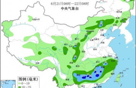 明起华南江南降雨停歇北方雨水铺展且高温持续