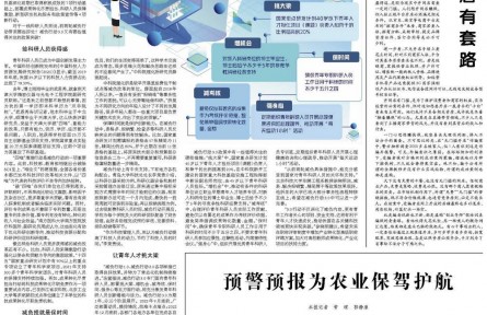 预警预报为农业保驾护航
