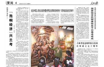 河南省兰考县：“泡桐经济”兴兰考