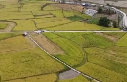 中国农民丰收节 补足机收短板 助力颗粒归仓