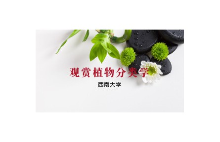 《观赏植物分类学》讲座系列视频