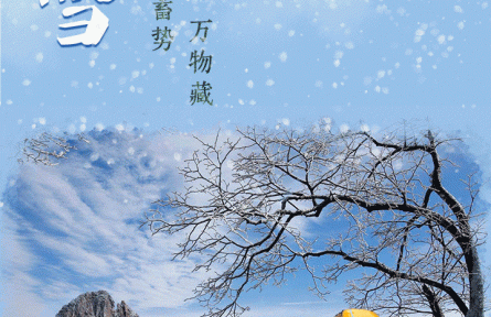 小雪：冬令成 万物藏