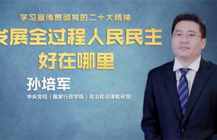 发展全过程人民民主好在哪里