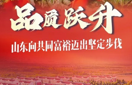 稳中求进，山东向共同富裕迈出坚定步伐