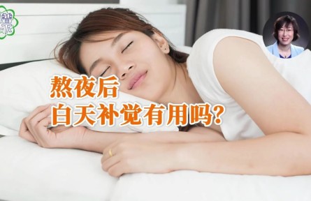 辟谣 | 熬夜后白天补觉有用吗？