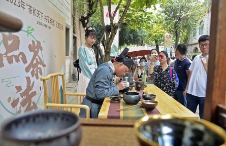 “国际茶日”品中国茶香茶韵
