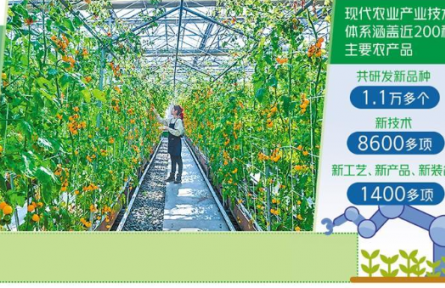 产业技术体系有力支撑农业现代化
