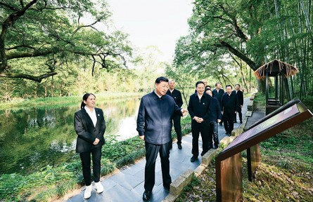 习近平：以美丽中国建设全面推进人与自然和谐共生的现代化