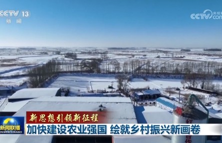 【新思想引领新征程】加快建设农业强国 绘就乡村振兴新画卷