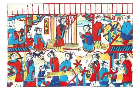 民间艺术里的春节