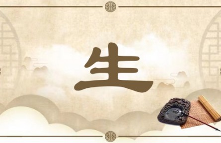 中华文化 | 生 Generate
