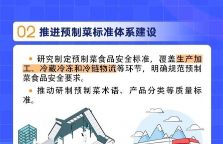 市场监管总局等六部门明确预制菜定义和范围 生产过程不允许添加防腐剂