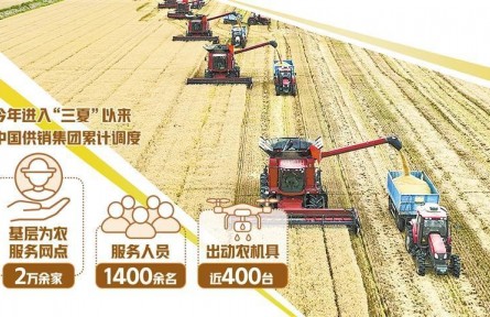 供销系统护航“三夏”保丰收