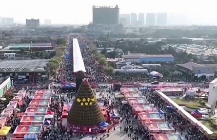 新春走基层|广东佛山：繁花绘新景 花街年味浓
