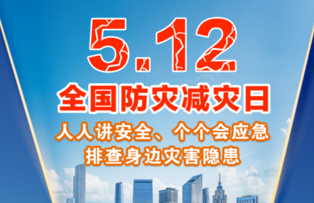 海报：全国防灾减灾日
