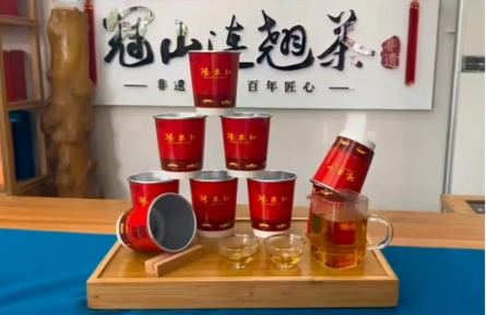 家乡“特”“优”农产品“大学生推荐官”行动|品牌手记⑲：非遗名品:冠山连翘茶