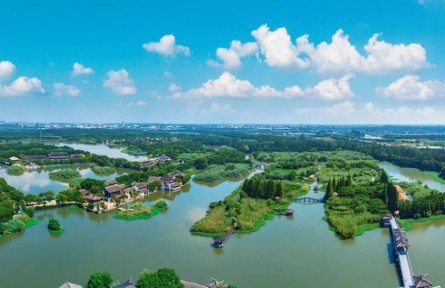 江苏常熟：红色沙家浜，绿色发展路