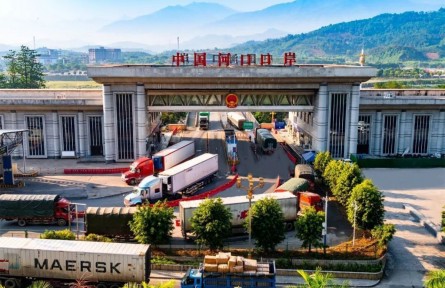 云南红河河口口岸：农产品“鲜”链东盟