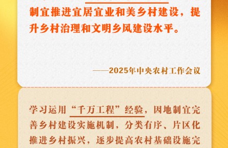 中央农村工作会议关键提法之三：“千万工程”经验