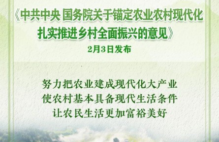 2026年中央一号文件发布