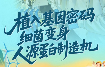 植入“基因密码” 细菌变身“人源蛋白制造机”
