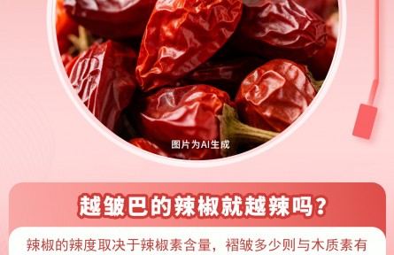 30秒懂丨辣椒越皱巴,吃起来就越辣吗?