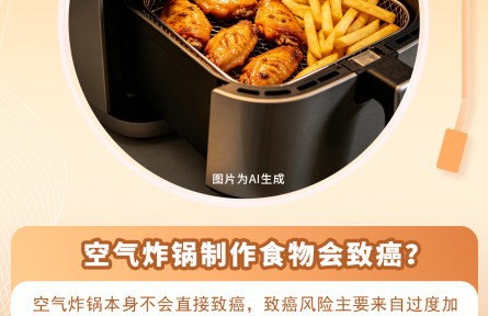 30秒懂丨用空气炸锅做食物，真的会有致癌风险吗？