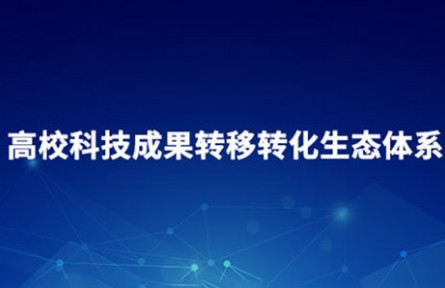 高校科技成果转移转化生态体系